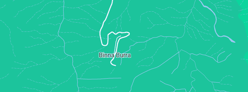Map showing the location of Binna Burra Mountain Lodge in Binna Burra, QLD 4211