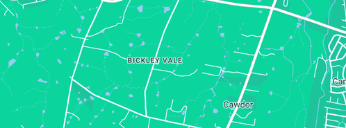 Map showing the location of Opera Travel & Tourism Pty Ltd in Bickley Vale, NSW 2570