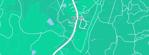 Map showing the location of Big Hill Primary School Combined Oshc in Big Hill, VIC 3555