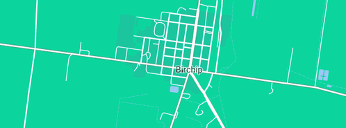 Map showing the location of Birchip Nursing Home in Birchip, VIC 3483