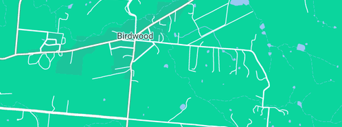 Map showing the location of Birdwood Grain in Birdwood, SA 5234