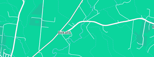 Map showing the location of David Muzic Panel Beating in Birkalla, QLD 4854