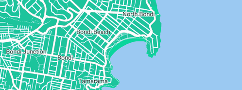 Map showing the location of Inside Holdings Pty Ltd in Bondi Beach, NSW 2026