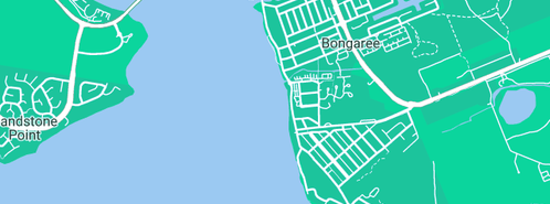 Map showing the location of Bongaree Pharmacy in Bongaree, QLD 4507