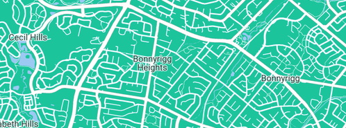 Map showing the location of Painting Services Bonnyrigg in Bonnyrigg Heights, NSW 2177