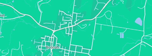 Map showing the location of Shedzone in Boonah, QLD 4310