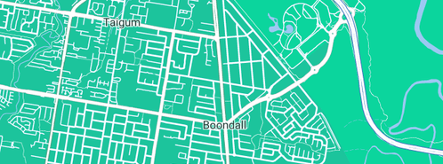 Map showing the location of Sin City Rims in Boondall, QLD 4034