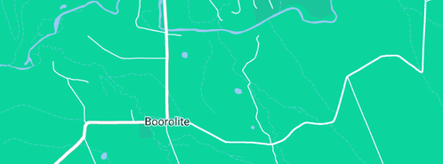 Map showing the location of Watson\'s Mountain Country Trail Rides in Boorolite, VIC 3723