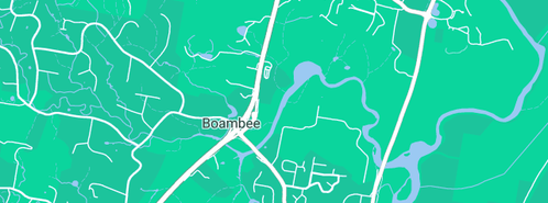 Map showing the location of Circuit Board Designs in Boambee, NSW 2450