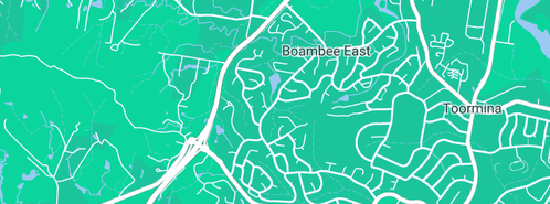 Map showing the location of Coffs Eco Blast in Boambee East, NSW 2452