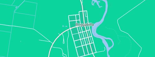 Map showing the location of Service Station Toilet Boggabilla in Boggabilla, NSW 2409