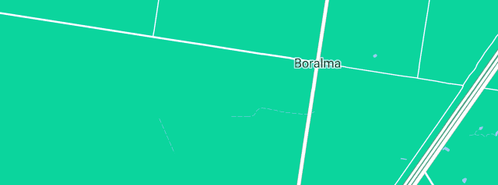 Map showing the location of North East Venison in Boralma, VIC 3682