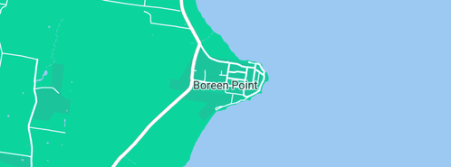 Map showing the location of 7D in Boreen Point, QLD 4565