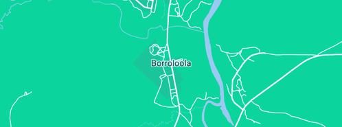 Map showing the location of Borroloola Mini Mart in Borroloola, NT 854