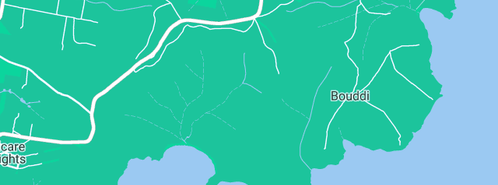 Map showing the location of Broadwater Marine Engineering in Bouddi, NSW 2251