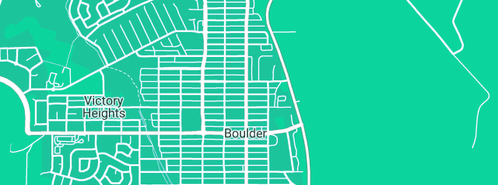 Map showing the location of Boulder Taxation services in Boulder, WA 6432