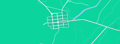 Map showing the location of Boulia Local Post Office in Boulia, QLD 4829