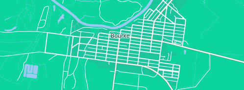 Map showing the location of Beaurepaires in Bourke, NSW 2840
