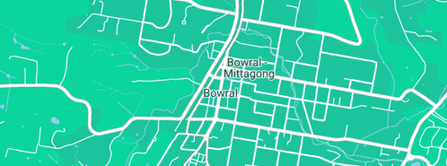 Map showing the location of Crafts Unlimited in Bowral, NSW 2576