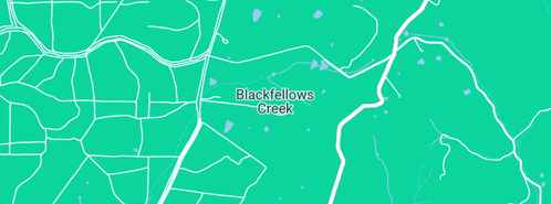 Map showing the location of Geeks2U in Blackfellows Creek, SA 5201
