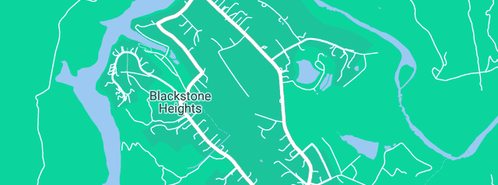 Map showing the location of Premier Carpet Dyeing in Blackstone Heights, TAS 7250