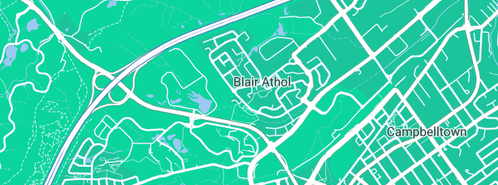 Map showing the location of Home Cleaning Blair Athol in Blair Athol, NSW 2560