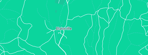 Map showing the location of Inner Bath in Blakeville, VIC 3342