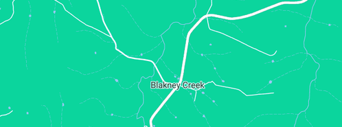 Map showing the location of Binowee Developments Pty Ltd in Blakney Creek, NSW 2581