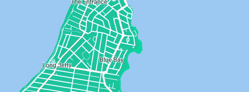 Map showing the location of Blue Bay Fences in Blue Bay, NSW 2261
