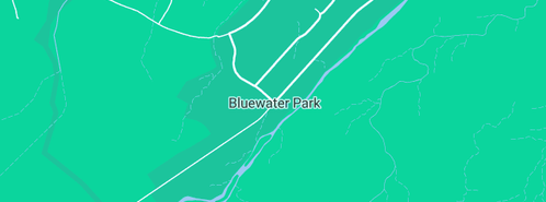 Map showing the location of Kwik Kerb Blue Pty Ltd in Bluewater Park, QLD 4818