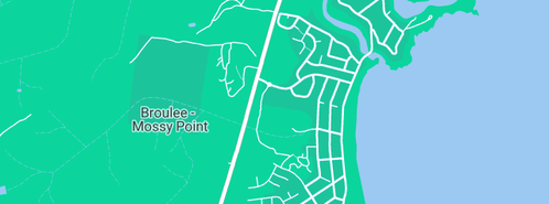 Map showing the location of Advantage Painting in Broulee, NSW 2537