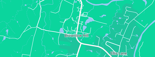 Map showing the location of Agritract in Brownlow Hill, NSW 2570