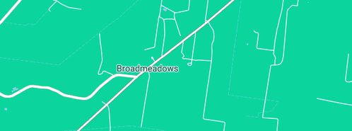 Map showing the location of Lillico J M & V in Broadmeadows, TAS 7330