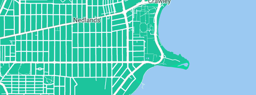 Map showing the location of Australian Podiatry Assoc (W.A.) in Broadway Nedlands, WA 6009