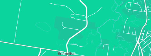Map showing the location of Swan Gully Park in Bromelton, QLD 4285