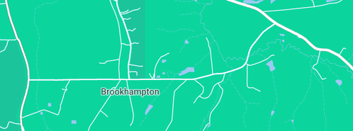 Map showing the location of Padman A H & S M in Brookhampton, WA 6239