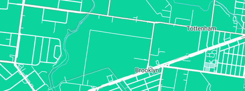 Map showing the location of Office Zone Furniture Pty Ltd in Brooklyn, VIC 3012