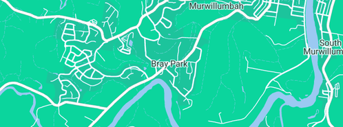 Map showing the location of Tweed Valley Geek in Bray Park, NSW 2484