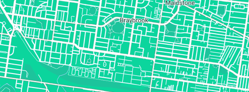 Map showing the location of Back In Motion Braybrook in Braybrook, VIC 3019