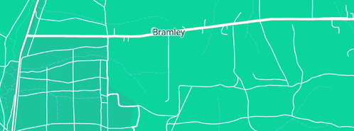 Map showing the location of CBCo Brewing in Bramley, WA 6285