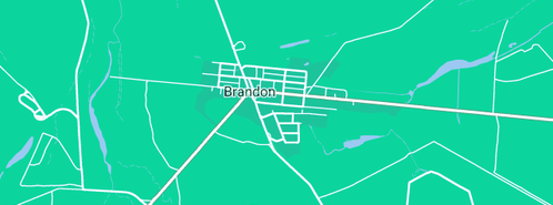 Map showing the location of Scuderi P in Brandon, QLD 4808