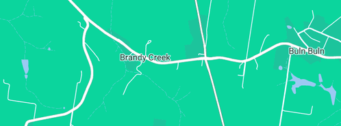 Map showing the location of Puppy Love Dog Grooming in Brandy Creek, VIC 3821