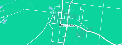 Map showing the location of Branxholme Local Post Office in Branxholme, VIC 3302