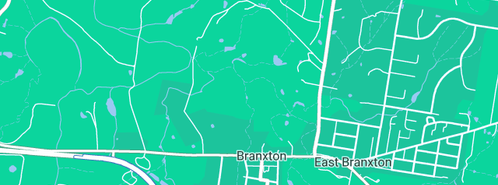 Map showing the location of Ace Water Cartage in Branxton, NSW 2335
