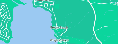 Map showing the location of Shoalhaven Marine Rescue Asscn in Bream Beach, NSW 2540