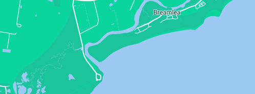 Map showing the location of Brisa del Mar in Breamlea, VIC 3227