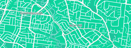 Map showing the location of TeePlates - Web Design in Briar Hill, VIC 3088