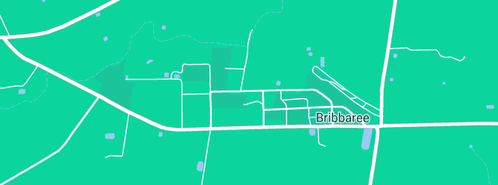 Map showing the location of Bribbaree Public School in Bribbaree, NSW 2594