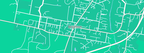 Map showing the location of Manheim in Brighton, TAS 7030