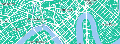 Map showing the location of MBE Brisbane CBD | Printing, Courier and Mailbox Rental Services in Brisbane, QLD 4000